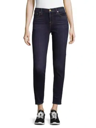 Shop 7 For All Mankind Gwenevere Ankle Length Skinny Jeans In Twilight