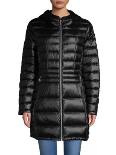 Shop Calvin Klein Filled Puffer Jacket In Black