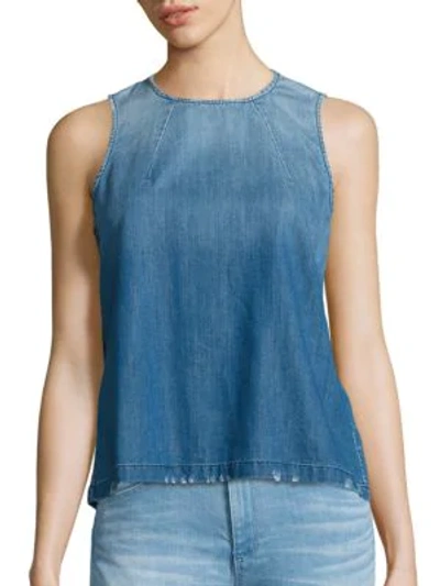 Shop Ag Brie Denim Shell In Twilight