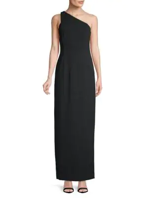 calvin klein one shoulder gown