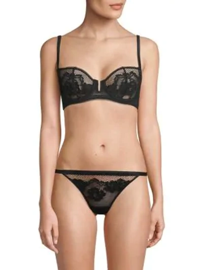 Shop Addiction Nouvelle Lingerie Tootsie Roll Underwire Bra In Black