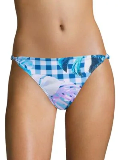 Shop 6 Shore Road Blanca Bikini Bottom In Blue Multi