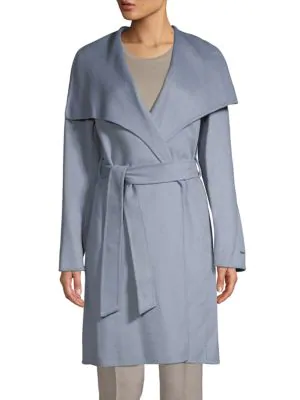 t tahari ellie wrap coat