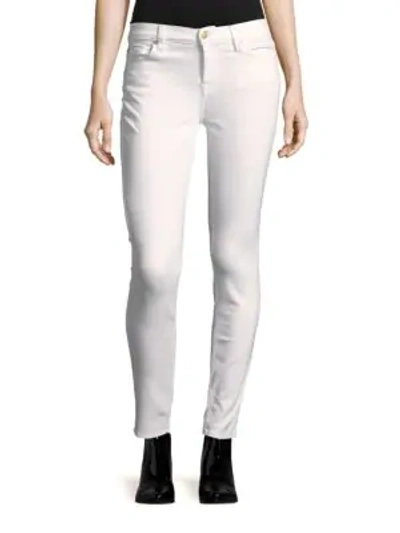 Shop 7 For All Mankind Gwenevere Skinny Ankle Jeans In White