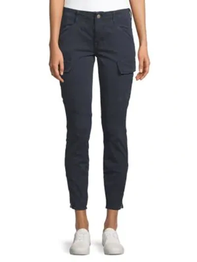 Shop J Brand Mid-rise Houlihan Cargo Trousers In Grey