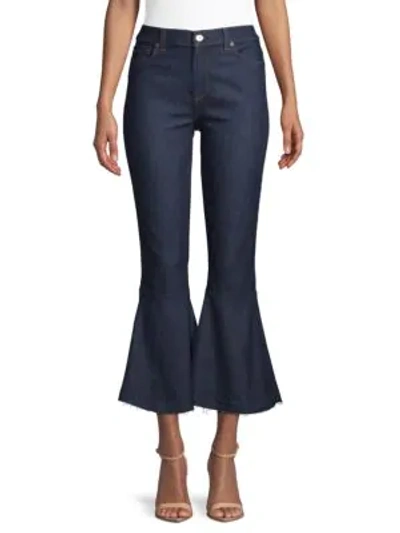 Shop 7 For All Mankind Priscilla Flared Jeans In Blue