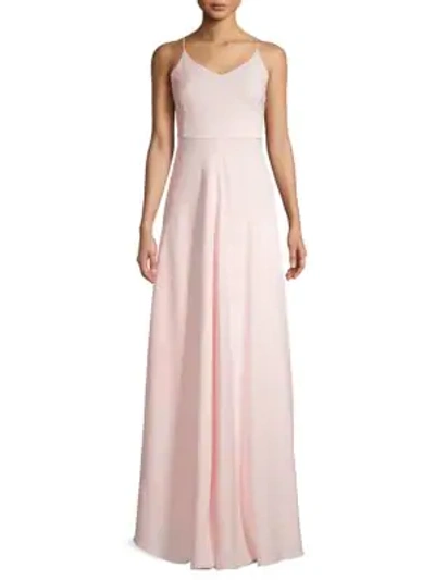 Shop Sjp By Sarah Jessica Parker A-line Maxi Dress In Blush