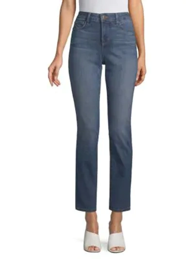 Shop Nydj High-rise Jeans In Blue