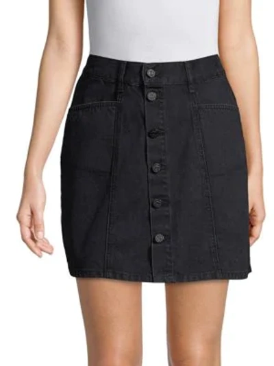 Shop Ei8ht Dreams Short Denim Skirt In Dark Wash