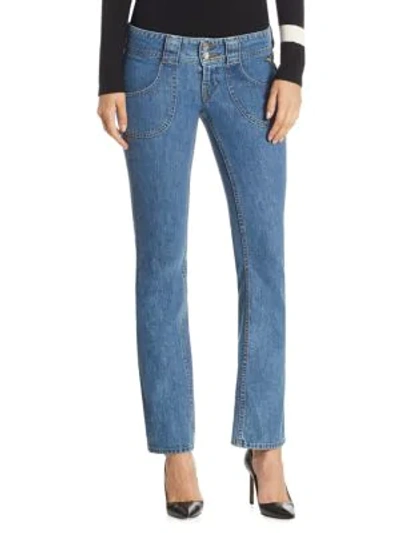 Shop J Brand Straight-leg Jeans In Light Blue