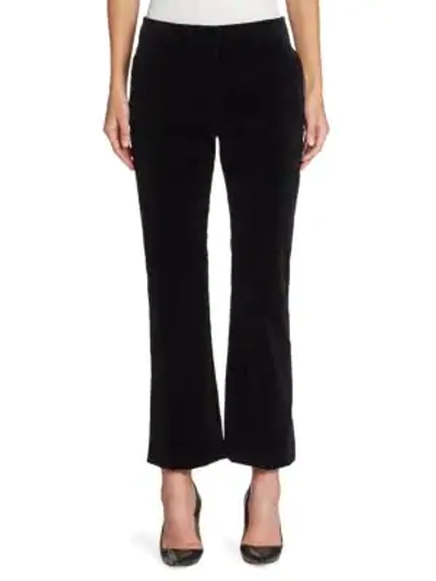 Shop Altuzarra Nettle Velvet Pants In Black