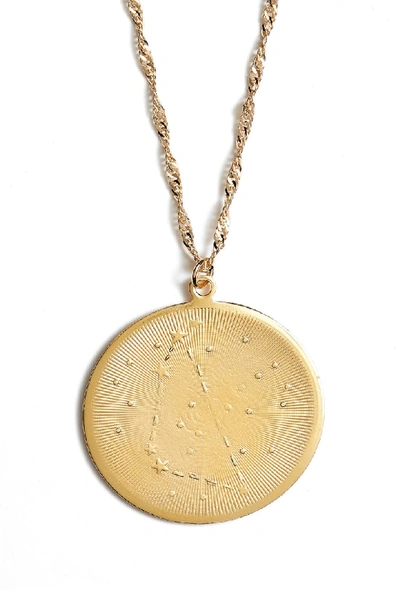 Shop Cam Planets And Predictions Zodiac Necklace In Vir