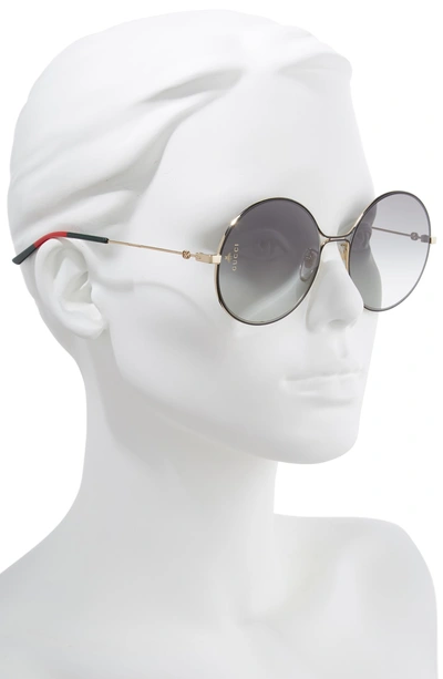 Gucci 58mm round sunglasses sale