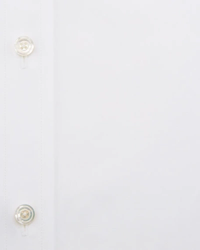 Tom Ford Solid Button-down Dress Shirt In White