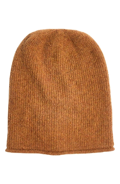 Shop Madewell Kent Beanie - Yellow In Heather Harvest