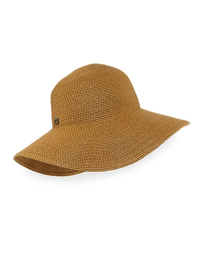 Shop Eric Javits Hampton Squishee Packable Sun Hat In Natural