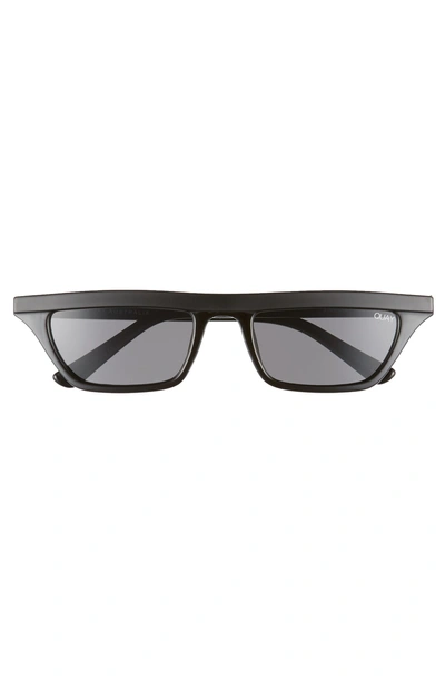 Shop Quay Finesse 52mm Sunglasses - Black/ Smoke