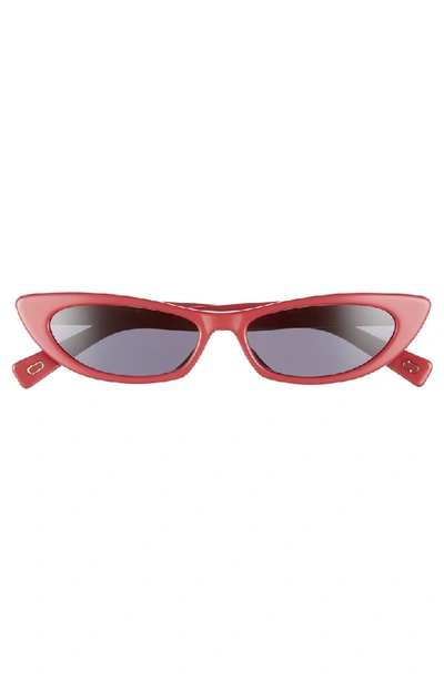 Shop Marc Jacobs 52mm Cat Eye Sunglasses In Red