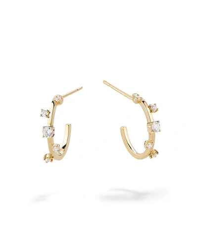 Shop Lana 14k Gold & Diamond Solo Hoop Earrings