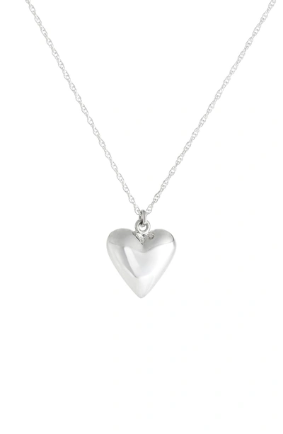 Shop Sophie Buhai Petite Heart Pendant Necklace In Sterling Silver