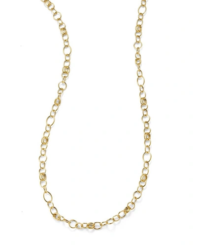 Shop Ippolita Glamazon 18k Gold Classic Link Long Chain Necklace, 33"l
