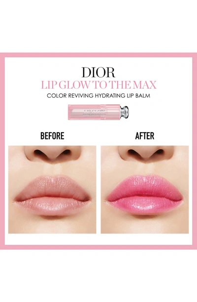 Shop Dior Lip Glow To The Max Hydrating Color Reviver Lip Balm In 206 Berry/ Glow