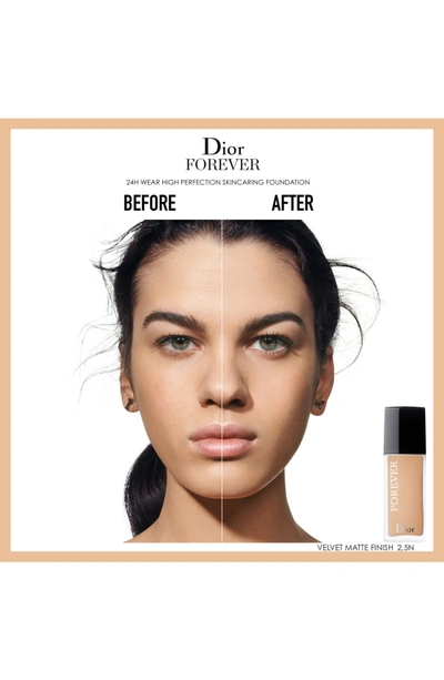 Shop Dior Forever Wear High Perfection Skin-caring Matte Foundation Spf 35 - 3 Olive