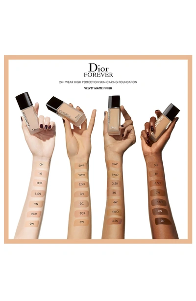 Shop Dior Forever Wear High Perfection Skin-caring Matte Foundation Spf 35 - 3 Olive