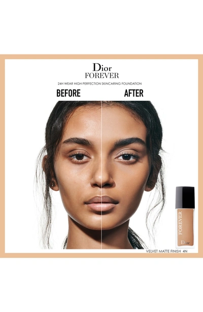 Shop Dior Forever Wear High Perfection Skin-caring Matte Foundation Spf 35 - 4 Olive