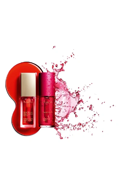 Shop Clarins Lip Comfort Oil In Red Cherry