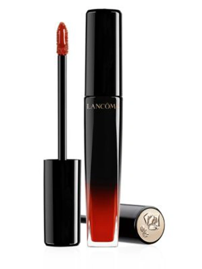 Shop Lancôme Women's L'absolu Lacquer Longwear Lip Gloss In Red