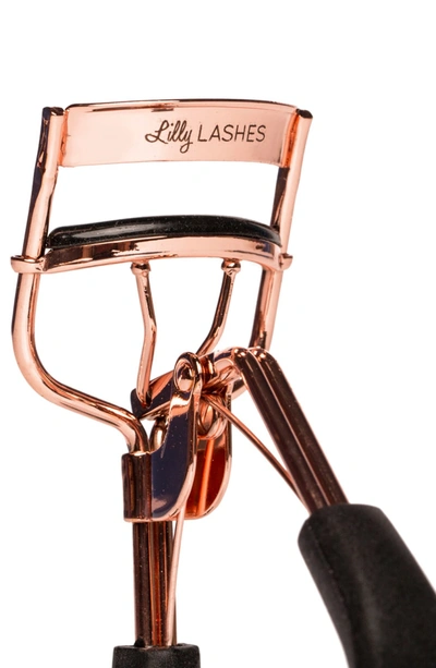 Shop Lilly Lashes Fabu-lash Eyelash Curler In Rose Gold