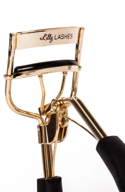 Shop Lilly Lashes Fabu-lash Eyelash Curler In Glam Gold
