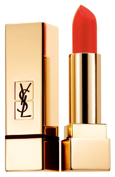 Shop Saint Laurent Rouge Pur Couture The Mats Lipstick - 213 Orange Seventies