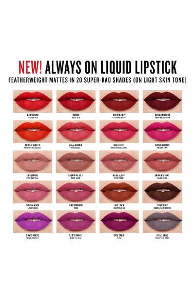 Shop Smashbox Always On Matte Liquid Lipstick - Some Nerve