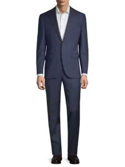 Shop Jack Victor Classic Fit Esprit Classic Wool Suit In Blue