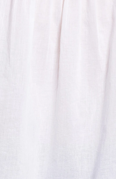 Shop Velvet By Graham & Spencer Pintuck Voile Blouse In White
