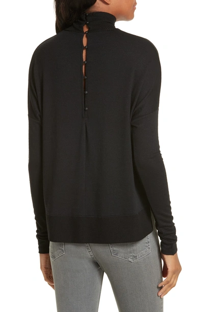 Shop Rag & Bone Bowery Knit Turtleneck In Black