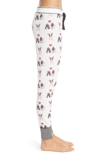 Shop Pj Salvage I Woof You Pajama Pants In Ivory