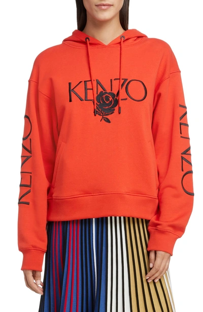 Kenzo rose best sale hoodie