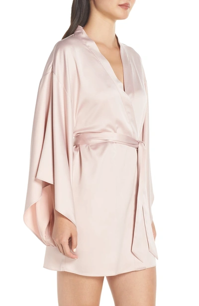 Shop Flora Nikrooz April Charm Robe In Shell Pink