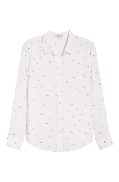 Shop Rails Kate Print Shirt In Rossetto