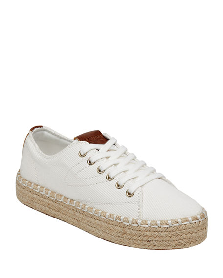tretorn eve canvas espadrille platform sneakers