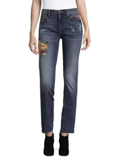 Shop Driftwood Audrey Classic Fit Jeans In Blue