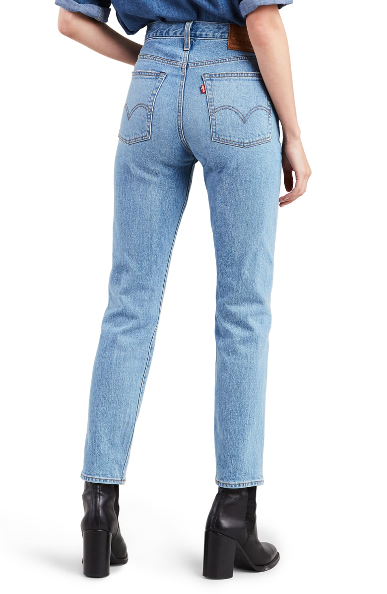 levi wedgie high rise