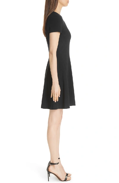 Shop Theory Modern Seamed Dress In Black