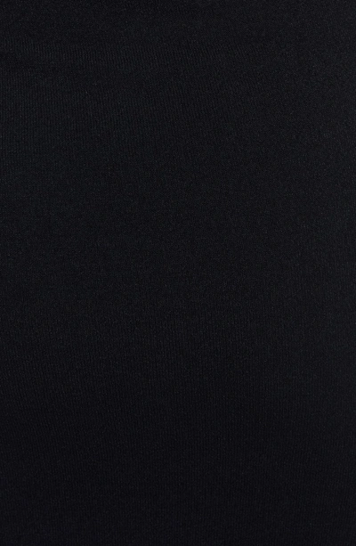 Shop Versace Logo Mesh Panel Body-con Dress In Black