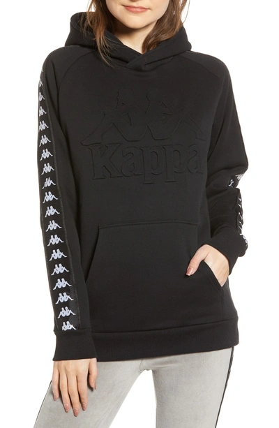 Shop Kappa Bzaleh Hoodie In Black/ White