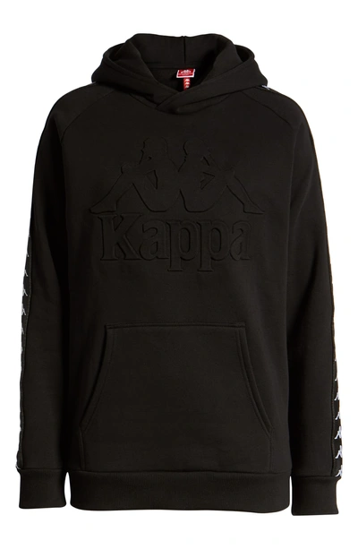 Shop Kappa Bzaleh Hoodie In Black/ White