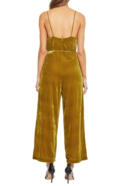 Shop Astr Hey Hey Hey Jumpsuit In Gold